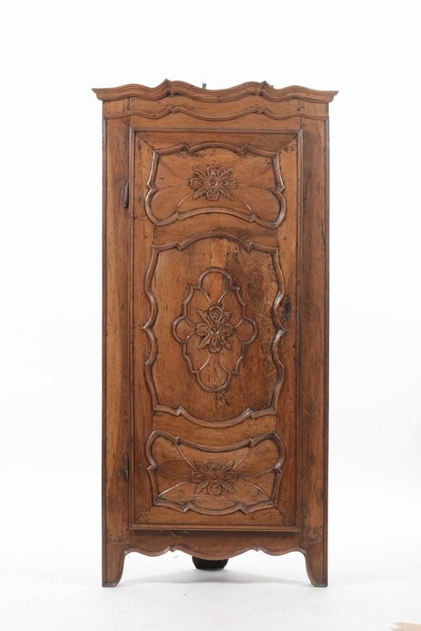 Angoliera provenzale ad un'anta, XIX-XX secolo