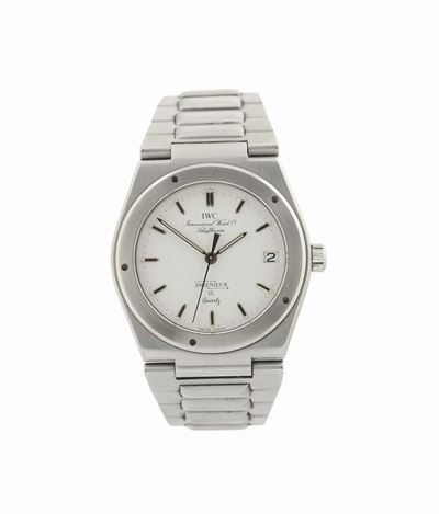 Iwc Ingenieur Sl Quartz Stainless Steel Cassa No. 2353437, Orologio da Polso in Acciaio, di Forma...