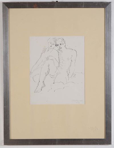 Giovanni Colacicchi (1900-1993)figure