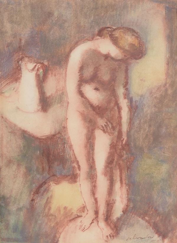 Salvadori Nudo di donna