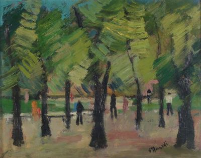 Gian Rodolfo D'accardi (1906-1993)figure al Parco