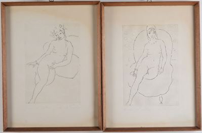 Salvadoricoppia di Nudi Femminili