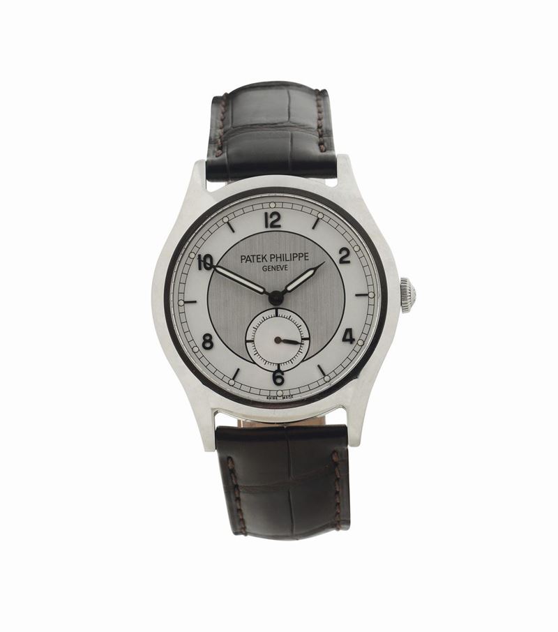 PATEK PHILIPPE, Geneve, Ref. 5565, movement no. 4409447, case No: 3559513, stainless steel wristwatch with a steel patek philippe buckle. Made in  2006 in a limited edition of 300 pieces to celebrate the re-opening of the Patek Philippe boutique in Geneva,  - Auction Watches and Pocket Watches - Cambi Casa d'Aste