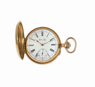 Haber Type, Orologio da Tasca, in Oro Rosa 14k.realizzato Circa nel 1900.