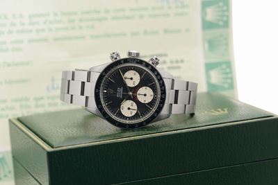 Rolex,oyster Cosmograph Daytona, Big Red, Cassa No. 6197698, Ref.6263, Orologio da Polso, Cronogr...