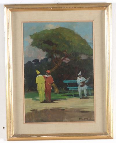 Renato Natali (livorno 1883-1979)maschere