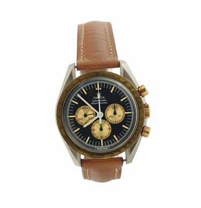 Omega,speedmaster Professional, Ref. 1450022, No.323/500,orologio da Polso, Cronografo, in Acciai...