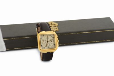 Corum “automatic, Square Chrono”, No. 31, Ref. 296.121.56, Orologio da Polso, di Forma Quadrata, ...