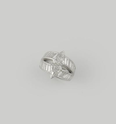 Enrico Cirio, Torino. Anello “ingranaggi” con Diamanti Taglio Lancia