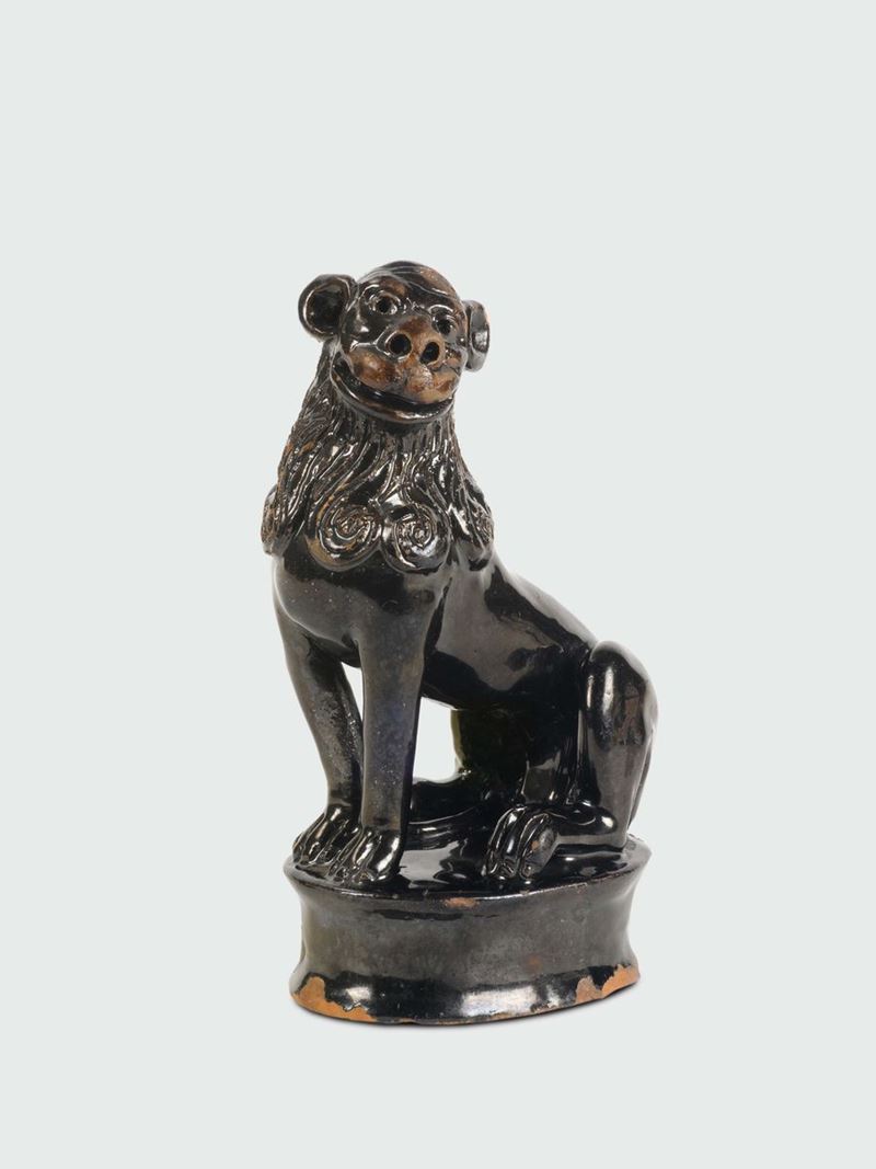 Statueta a tutto tondo COLLESANO, prima metà del XVIII secolo.  - Auction Collectors' Majolica and Porcelain - Cambi Casa d'Aste