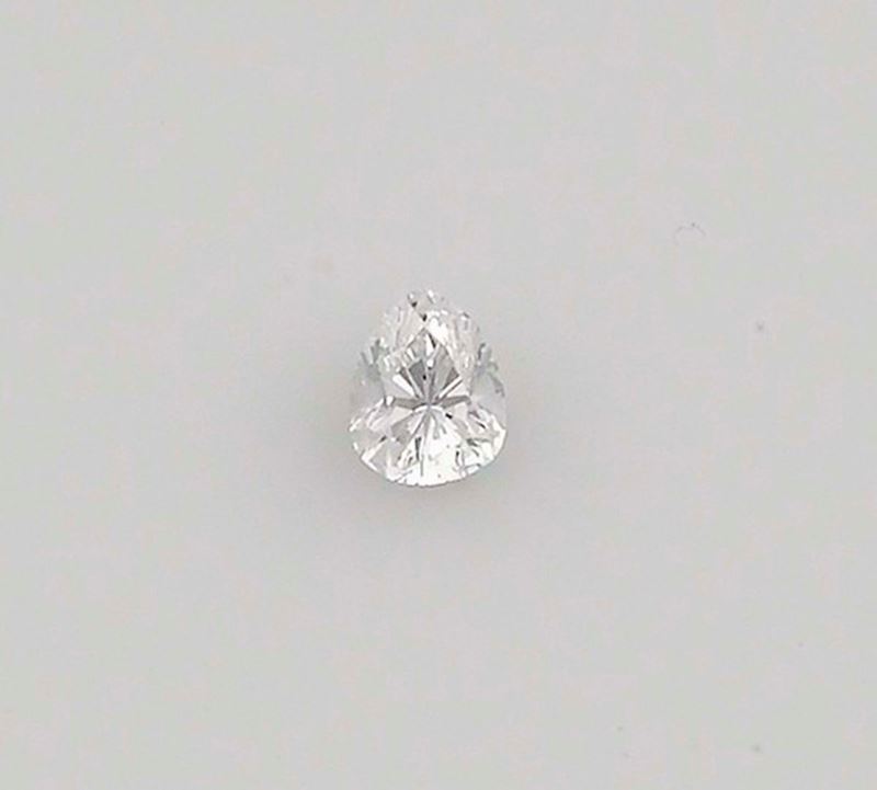 Diamante taglio goccia ct 1,39  - Asta Fine Jewels - Cambi Casa d'Aste