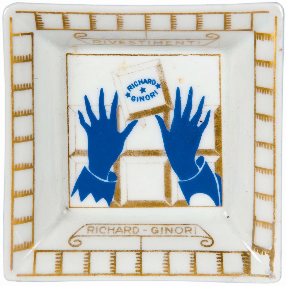 Gio Ponti (1891-1979) - Richard Ginori - Pittoria di Doccia