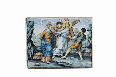 Mattonella Castelli, Bottega di Francesco Saverio Grue (attr.), Prima Metà del XVIII Secolo