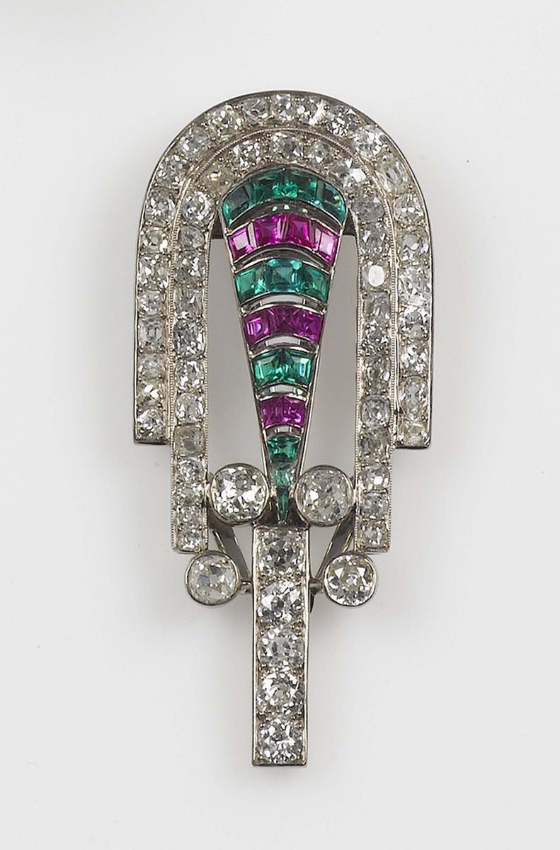 Chaumet clips  - Auction Fine Jewels - Cambi Casa d'Aste