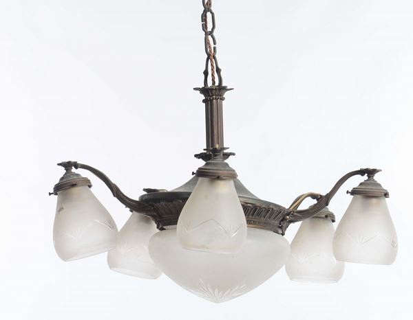 Due lampadari diversi, XIX-XX secolo