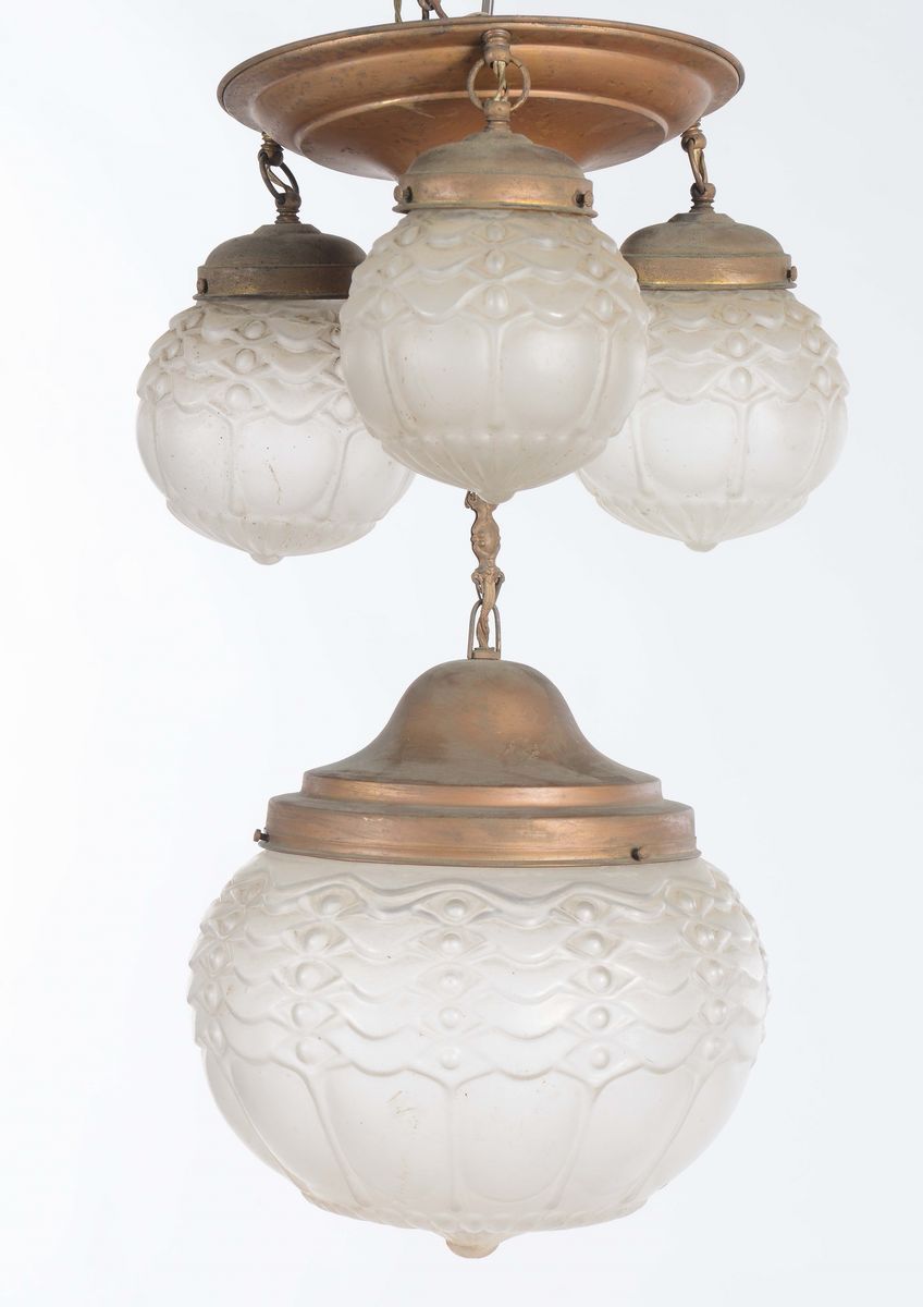 Due Lampadari Diversi, XIX-XX Secolo