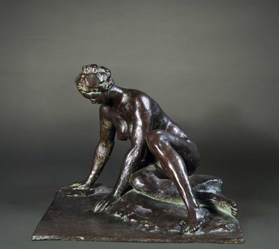 Albino dal Castagné (1877-1952)nudo Femminile