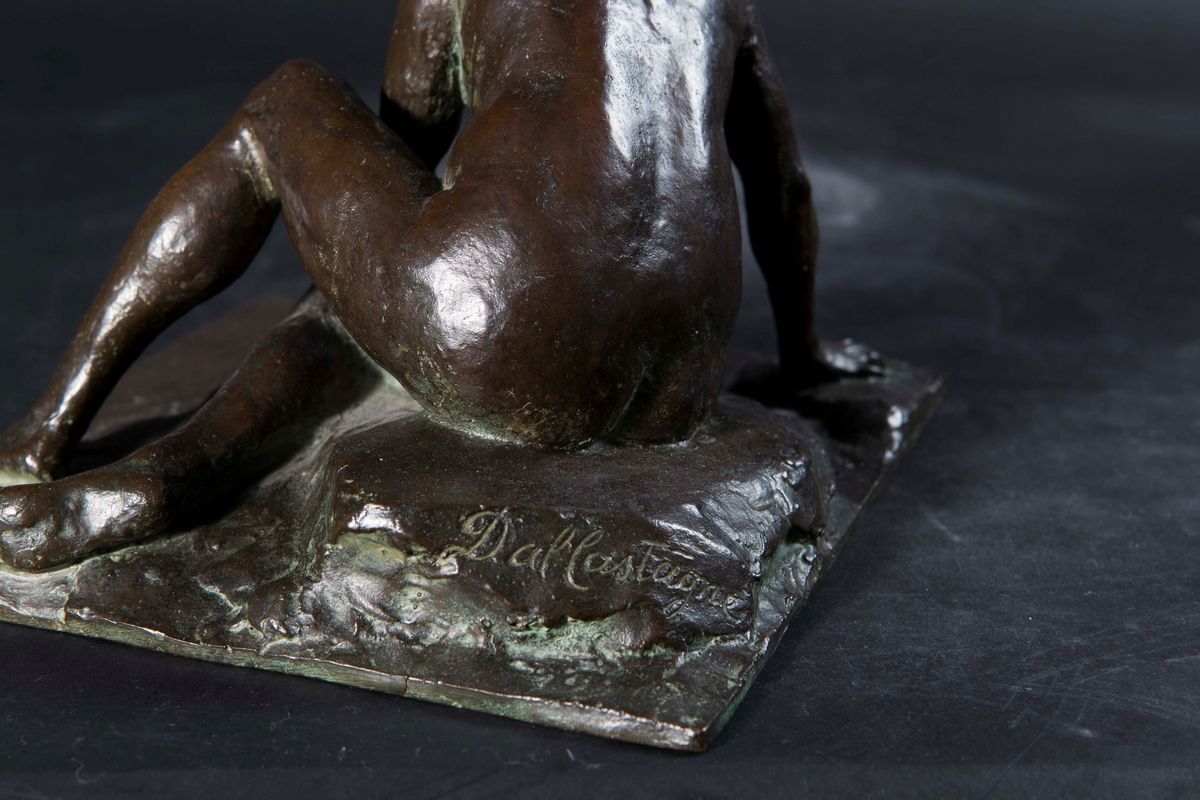 Albino dal Castagné (1877-1952)nudo Femminile