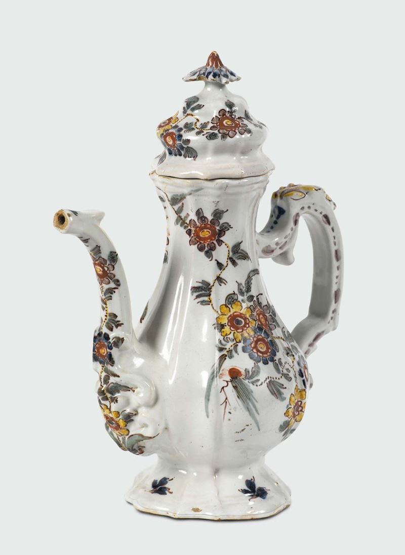 Teiera Imola, seconda metà del XVIII secolo  - Auction Collectors' Majolica and Porcelain - Cambi Casa d'Aste