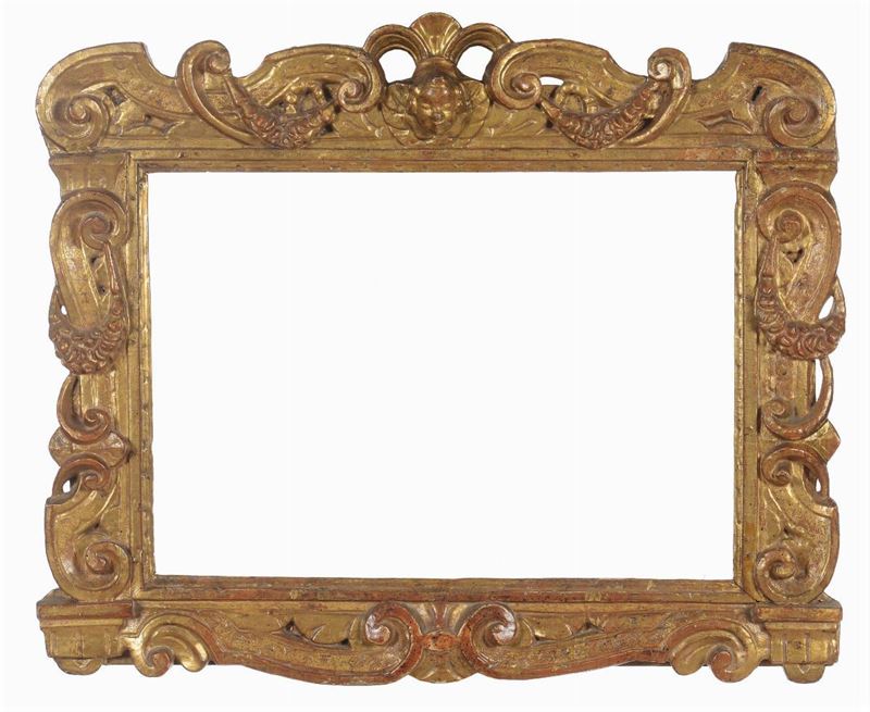 Cornice sansoviniana, Veneto XVI secolo  - Auction Fine Old Frames - Cambi Casa d'Aste