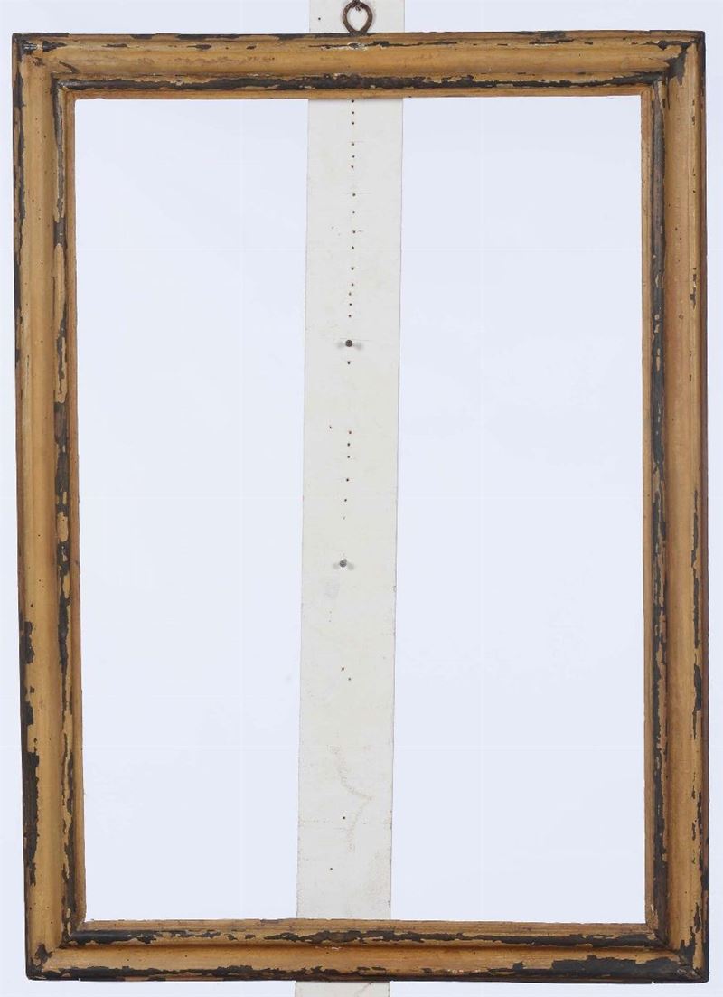 Cornice in legno laccato, XVII-XVIII secolo  - Auction Antique Frames - I - Cambi Casa d'Aste