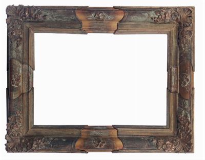 Cornice Estensibile in Legno e Metallo, Inizio XX Secolo