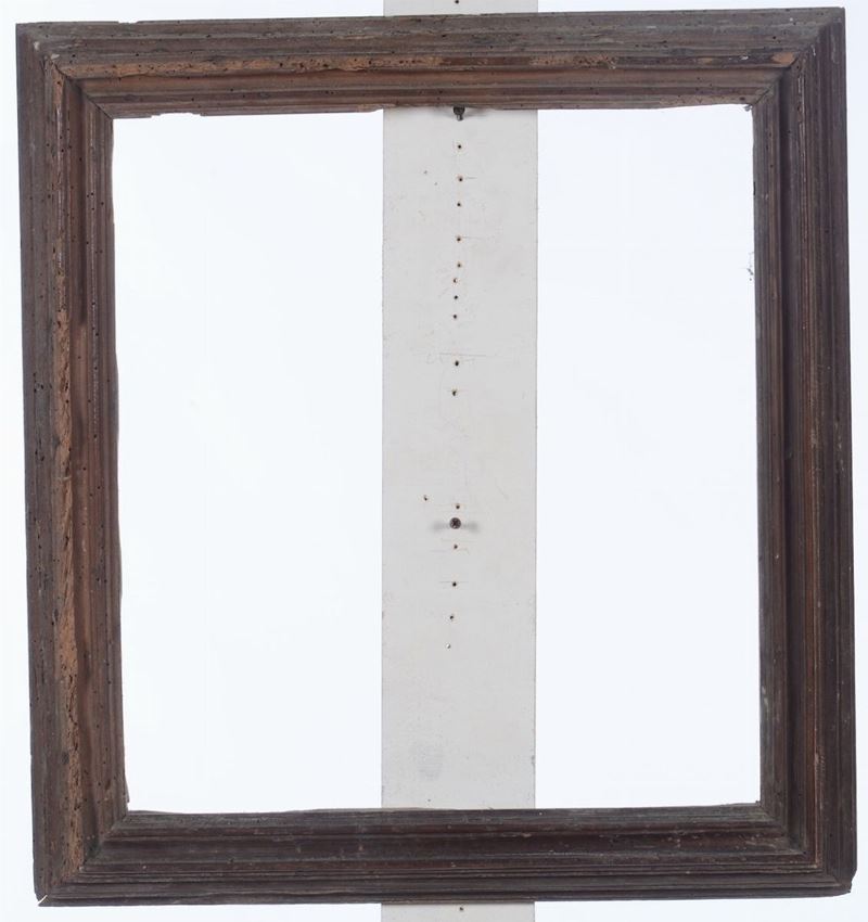 Cornice Salvator Rosa in legno naturale, XVIII secolo  - Auction Antique Frames - I - Cambi Casa d'Aste