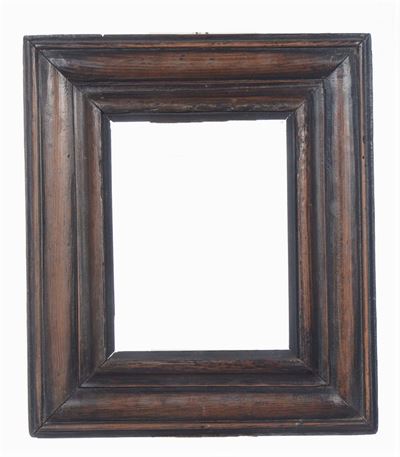 Piccola Cornice in Legno Naturale, XIX-XX Secolo