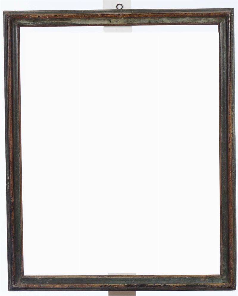 Cornice a sagoma liscia laccata e dorata, XIX secolo  - Auction Fine Old Frames - Cambi Casa d'Aste