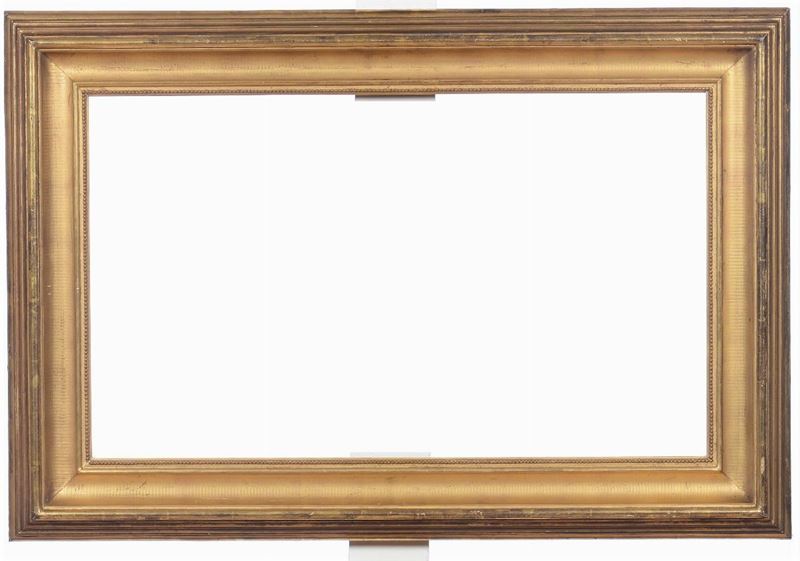 Cornice in legno dorato, XIX secolo  - Auction Fine Old Frames - Cambi Casa d'Aste