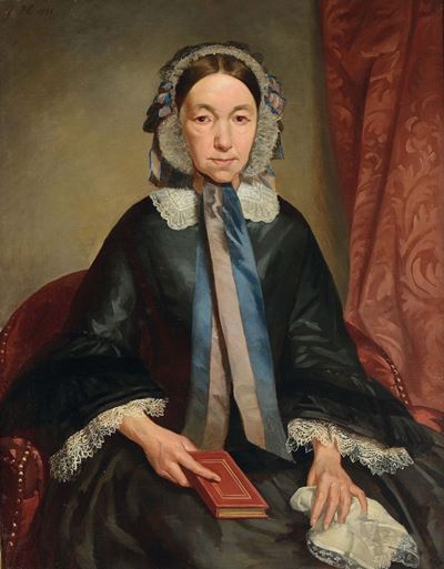 Anonimo del XIX Secoloritratto di Signora