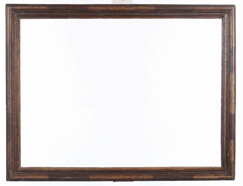 Cornice Salvator Rosa in legno dipinto, XIX secolo  - Auction Fine Old Frames - Cambi Casa d'Aste