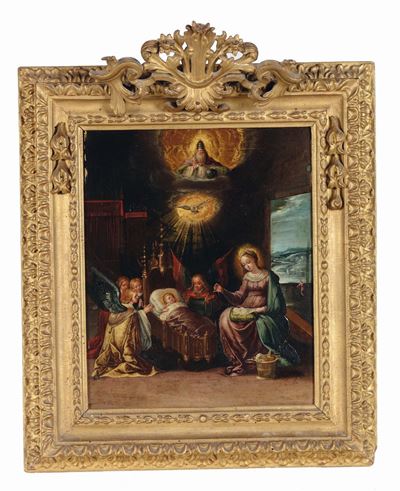 Cornelis De Baellieur (anversa 1607-1671)natività