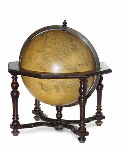 Mappamondo Terraqueo Firmato “amicino Ravizza a Cremona, 1799