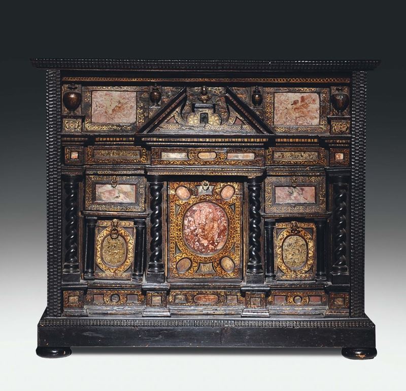 Studiolo incrostato con marmi di cava archeologica, Venezia, 1570-80  - Auction Fine Art Selection - Cambi Casa d'Aste