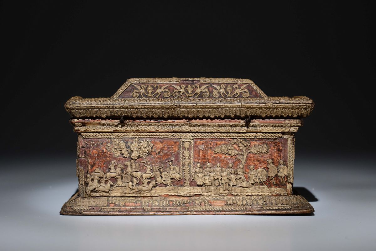 Cofanetto Gonzaghesco in Pastiglia, Mantova, 1470-90 Circa