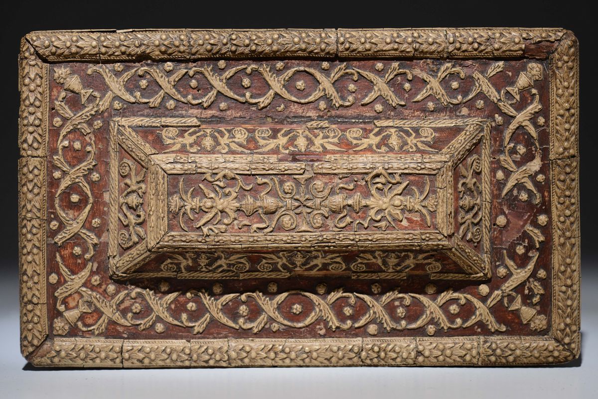 Cofanetto Gonzaghesco in Pastiglia, Mantova, 1470-90 Circa