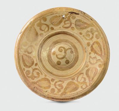 Piatto Spagna, Siviglia, Probabilmente Triana, Seconda Metà del XVI - Inizio del XVII Secolo