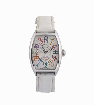 Franck Muller, Geneve, Crazy Color Dreams,no.91, Ref.5850, Orologio da Polso, in Acciaio, Automat...