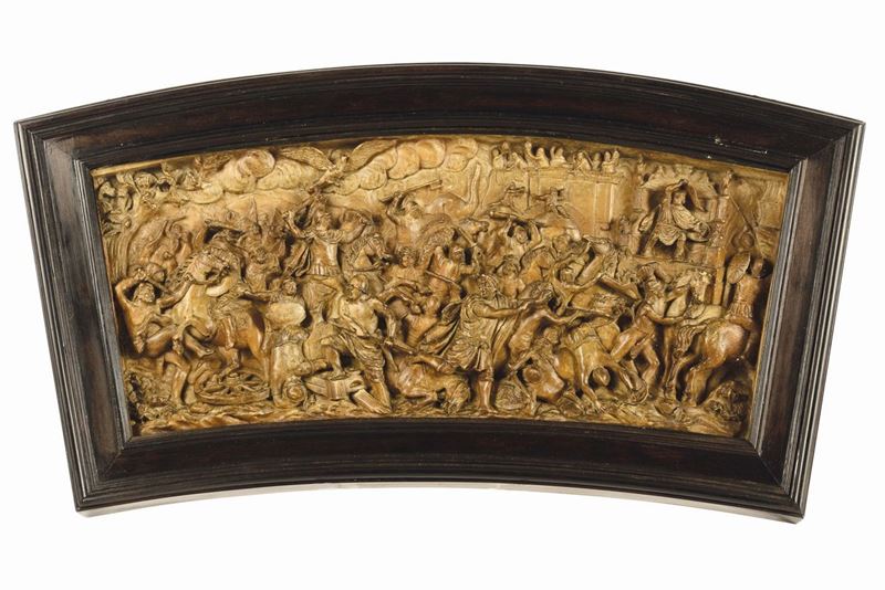 La battaglia di Arbela Ceroplasta d'oltralpe XVIII secolo  - Auction A Selection of Important Works in Wax - Cambi Casa d'Aste