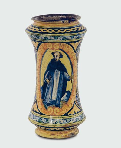 Albarello Faenza, Seconda Metà del XVI Secolo