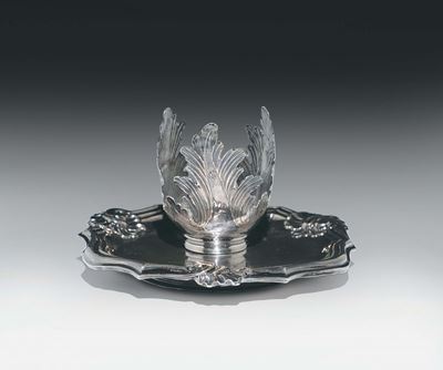 Trambleuse in Argento Sbalzato, Genova, Punzone della Torretta per L'anno 1766
