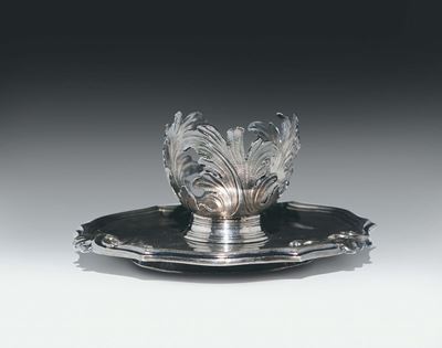 Trambleuse in Argento Sbalzato, Genova, Punzone della Torretta per L'anno 1770