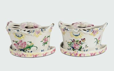 Copia di Portafiori con Presentatoio Milano, Felice Clerici, Circa 1760 - 1780