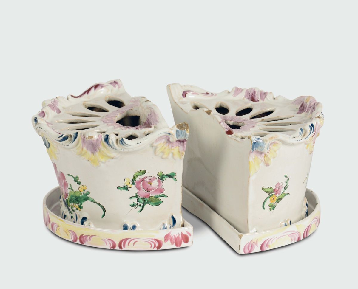 Copia di Portafiori con Presentatoio Milano, Felice Clerici, Circa 1760 - 1780