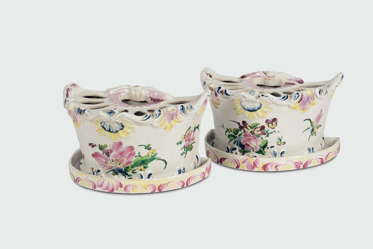 Copia di Portafiori con Presentatoio Milano, Felice Clerici, Circa 1760 - 1780