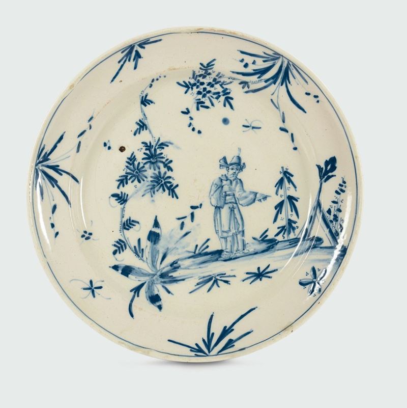 Piatto  Milano, Felice Clerici, 1745-1760  - Auction Collectors' Majolica and Porcelain - Cambi Casa d'Aste