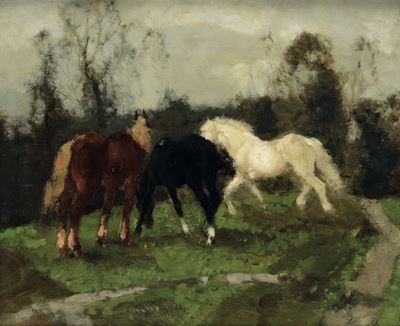 Alessio Issupoff (1889-1957)cavalli