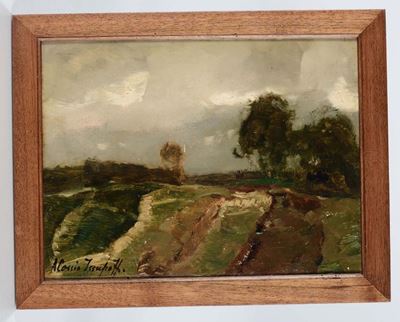 Alessio Issupoff (1889-1957)paesaggio