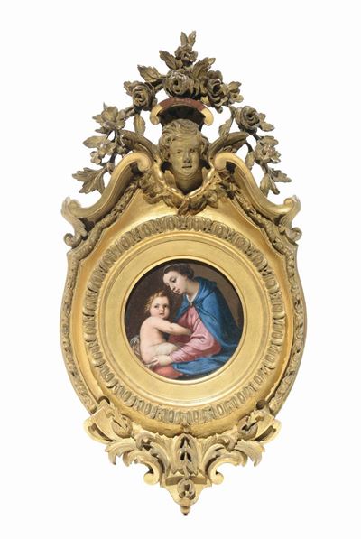 Anonimo del XVIII-XIX Secolomadonna con Bambino